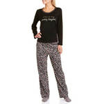 White Stag Women's Long Sleeve Sleepshirt and Pant PJ Set (Sizes XS-4X)