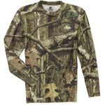 Starter Men's Long Sleeve Compression Top Mossy Oak Print