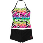 Op Girls' 2 Piece Halter Tankini Set