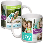 Photo Mug with Design, 11 oz