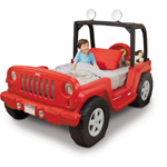 Jeep Toddler Bed, Red