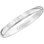 Keepsake 10kt White Gold Wedding Band, 2mm