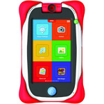 nabi Jr. with WiFi 5" Touchscreen Tablet PC Featuring Android 4.4 (KitKat) Operating System, Red