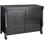 Delta - 6 Drawer Dresser, Choose Your Finish