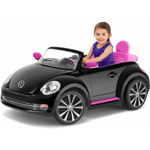 Kid Trax VW Beetle Convertible 12-Volt Battery-Powered Ride-On