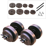 Gold's Gym 40-Pound Vinyl Dumbbell Set