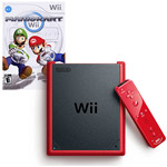 Nintendo Wii Mini Red with Mario Kart