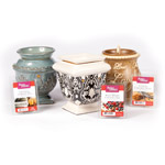 Better Homes and Gardens Wax Warmer and 5pk Wax Cubes Bundle