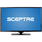 SCEPTRE X325BV-FMDR 32" LED Class 1080P HDTV with Ultra-Slim Metal Brush Bezel, MHL