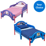 Character Corner - Toddler Bed Assortment w/Mattress Bundle (Your Choice of Character)