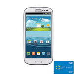 Straight Talk Samsung Galaxy S3 with Bonus $50 Walmart Gift Card Value Bundle