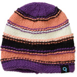 Cold Front Women's Multi Stripe Fleece Lined Beanie Hat