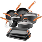 Rachael Ray 13-Piece Hard Anodized and Bakeware Set