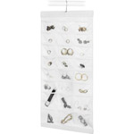 Whitmor White Hanging Jewelry File