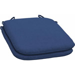 Mainstays Outdoor Resin Seat Pads, Denim, Set of 2