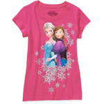 Disney Frozen Snow Girls Girls' Graphic Tee