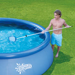 Summer Escapes Pool Maintenance Kit, Silver/Blue