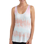 Women's Printed Scrunch Back Tank Top