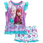 Disney Frozen Girls' 2pc Poly Sleep Set