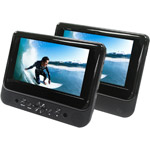 Ematic 7" Dual Screen Portable DVD Player