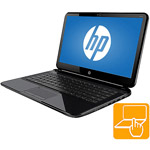 HP Sparkling Black 14" Pavilion TouchSmart 14-b109wm Laptop PC with Intel Celeron B877 Processor, 4GB Memory, 500GB Hard Drive, Touchscreen and Windows 8