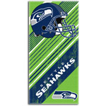 NFL Beach Towel Diagonal Series, Seattle Seahawks