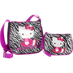 Hello Kitty Bundle Zebra Wristlet and Zebra Crossbody