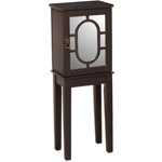 Linon Kaila Jewelry Armoire, Black