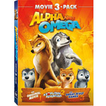 Alpha And Omega Movie 3-Pack: The Original Movie / A Howl-iday Adventure / The Great Wolf Games (Walmart Exclusive)