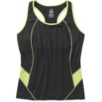 Danskin Now Women's Plus Performance Tank with Built-In Shelf Bra and Wicking