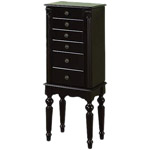 Jewelry Armoire, Ebony