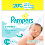 Pampers Sensitive Baby Wipes, 448ct