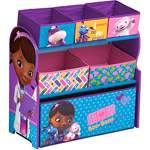 Delta Disney Doc McStuffins Multi-Bin Toy Organizer, Blue