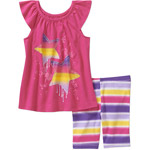 Healthtex Baby Toddler Girl Knit Tunic and Leggings set