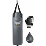 Everlast 80-lb Grey Heavy Bag Kit