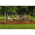 Flexible Flyer Play Park Metal Swing Set