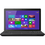 Toshiba Black 15.6" Satellite C55D-A5120 Laptop PC with AMD Quad-Core E2-3800 Processor, 4GB Memory, 500GB Hard Drive and Windows 8.1