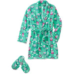 Women's Super Plush Robe and Slippers Gift Set