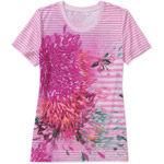 White Stag Women's Short Sleeve Floral Tee