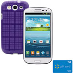 Straight Talk Samsung Galaxy S3 with Bonus $50 Walmart Gift Card & Straight Talk Case Value Bundle