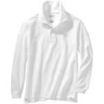 George Boys' School Uniform Long Sleeve Polo Shirt with Scotchgard