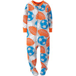 Child of Mine by Carter's Baby Toddler Boy Cotton Footed Pajama