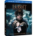 The Hobbit: The Battle Of The Five Armies (3D Blu-ray + Blu-ray + DVD + Digital With Ultraviolet) (Widescreen)