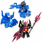 Tenkai Knights Action Figure Pack, Vilius/Kutor/Tributon