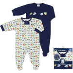 Gerber Newborn Boys' 2-pack sleep n play