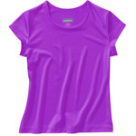 Girls Sports KeepDri Wicking Short Sleeve Tee