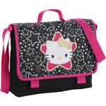 Hello Kitty Mini Messenger Bag in Black