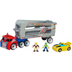 Playskool Heroes Transformers Rescue Bots Optimus Prime Rescue Trailer