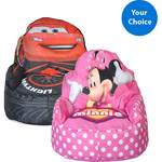 Character Corner Bundle - Toddler Bean Bag Sofa Chair (Your Choice in Character)