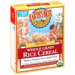 Earth's Best Organic Whole Grain Rice Cereal, 8 oz